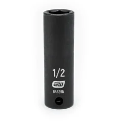 3/8" Drive 6 Point Deep Impact SAE Socket 1/2"