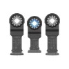 Bosch 1-1/4" Starlock High-Carbon Steel Xtra-clean Clean Carbide Plunge Cut Blades 3 pk. OSL003VP
