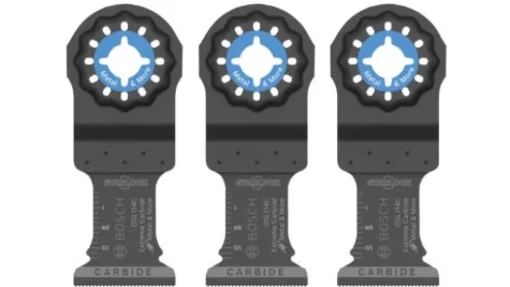 Bosch 1-1/4" Starlock Oscillating Multi Tool Carbide Plunge Cut Blade 3 pk OSL114C-3