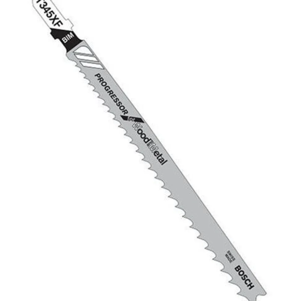 Bosch T-Shank Jigsaw Blades for Wood or Metal T345XF