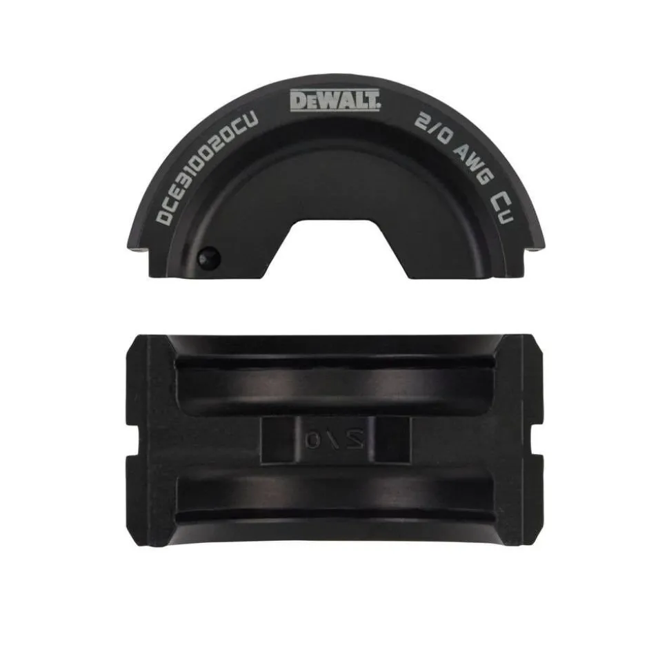 DeWalt 2/0 Copper U-Die Set DCE310020CU