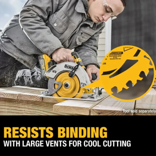DeWalt 6-1/2" 40T Circular Saw Blade DWA261240