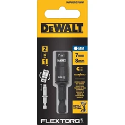 DeWalt 7mm + 8mm Double-Ended Detachable Nut Driver DWADEND78MM