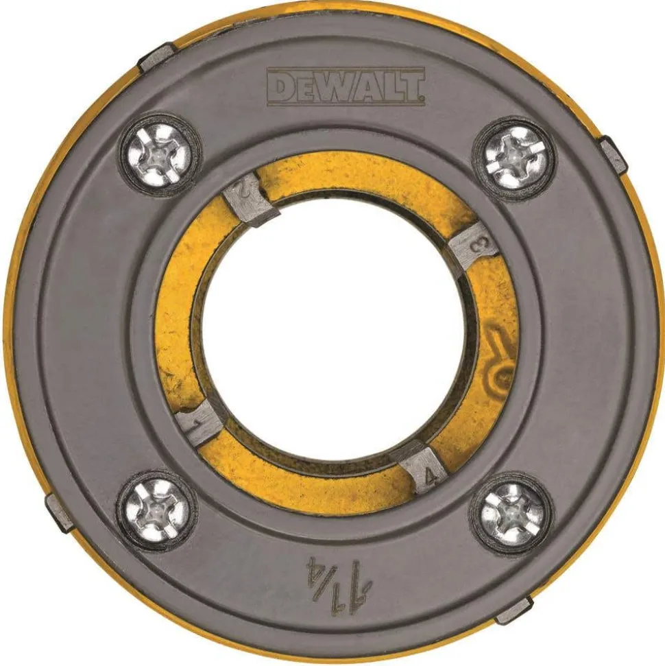 DeWalt 12R 1-1/4" High Speed Pipe Threading Die Head DCE700114