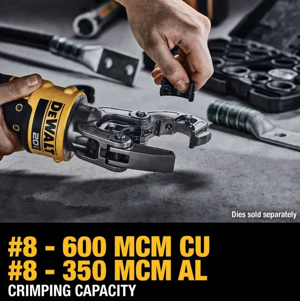DeWalt 20V MAX* Compact Died Crimping Tool Kit DCE310D2