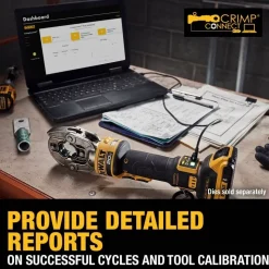 DeWalt 20V MAX* Compact Died Crimping Tool Kit DCE310D2