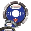 Diamond Products 5" x .250" x 7/8" Star Blue Tuck Pointing Sandwich Blade 07916