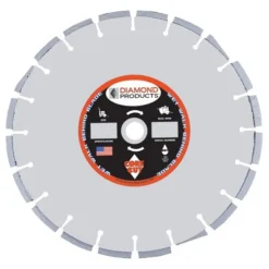 Diamond Products 36" x .187 x 1" Core Cut OPT Super PRO Asphalt Overlay Concrete Wet Blade OPTC5500DX