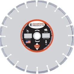 Diamond Products 36" x .187 x 1" Core Cut OPT Super PRO Cured Concrete (Hard Aggregate) Wet Blade OPTC4100X