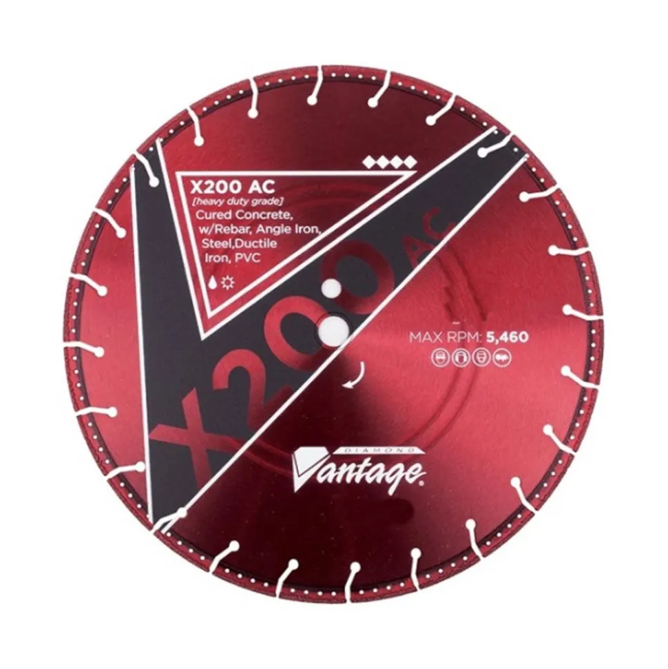 Diamond Vantage All-Cut Heavy Duty Blade V2, 16 x .145 x 1/20mm 1614BEDUX2-AC2