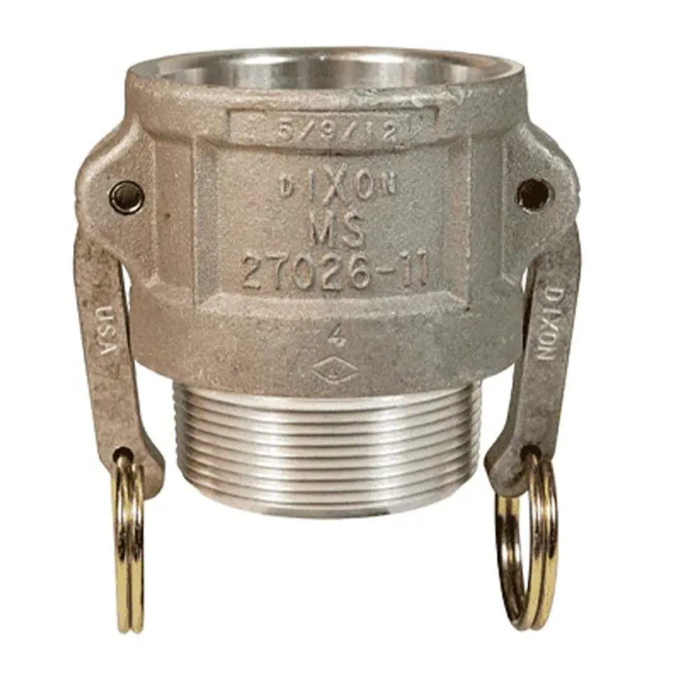 Dixon 2" Cam & Groove Type B Coupler w/ Male NPT 200-B-AL