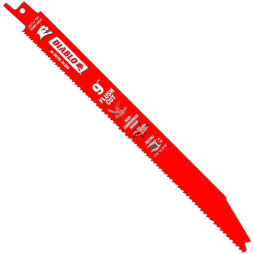 Freud Diablo 9" Flush Cut Recip Blade (5-Pack) DS0914AFC5