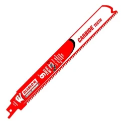 Freud Diablo 9" Steel Demon Thick Metal 8 TPI Carbide Reciprocating Saw Blade DS0908CF