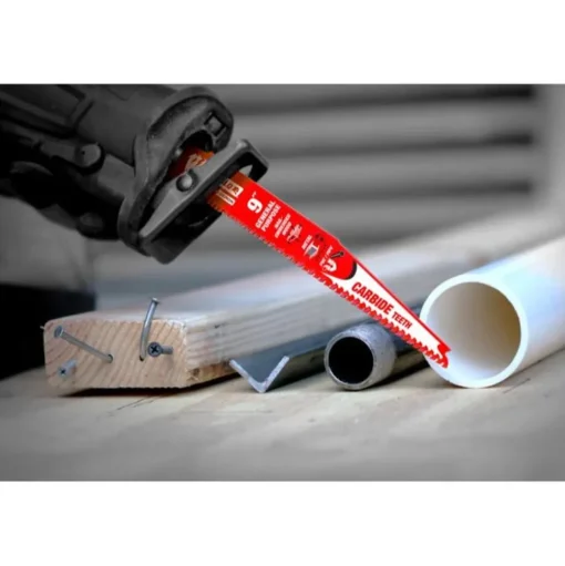 Freud Diablo Blades Demo Demon 12" TCT Reciprocating Saw Blade for Gen Purpose, 10 Pack S1209CGP10