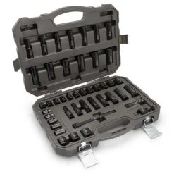 Gearwrench 44 Piece 3/8" Drive 6 Point Standard & Deep Impact SAE/Metric Socket Set 84916N