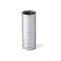 Gearwrench Tools 3/8" Drive 6 Point Deep Metric Socket 17mm 80399