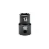Gearwrench Tools 1/2" Drive 6 Point Standard Impact Metric Socket 13mm 84525N