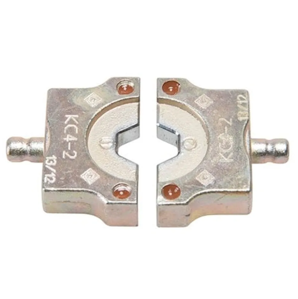 Greenlee Color Coded 2AWG Copper Dies KC4-2