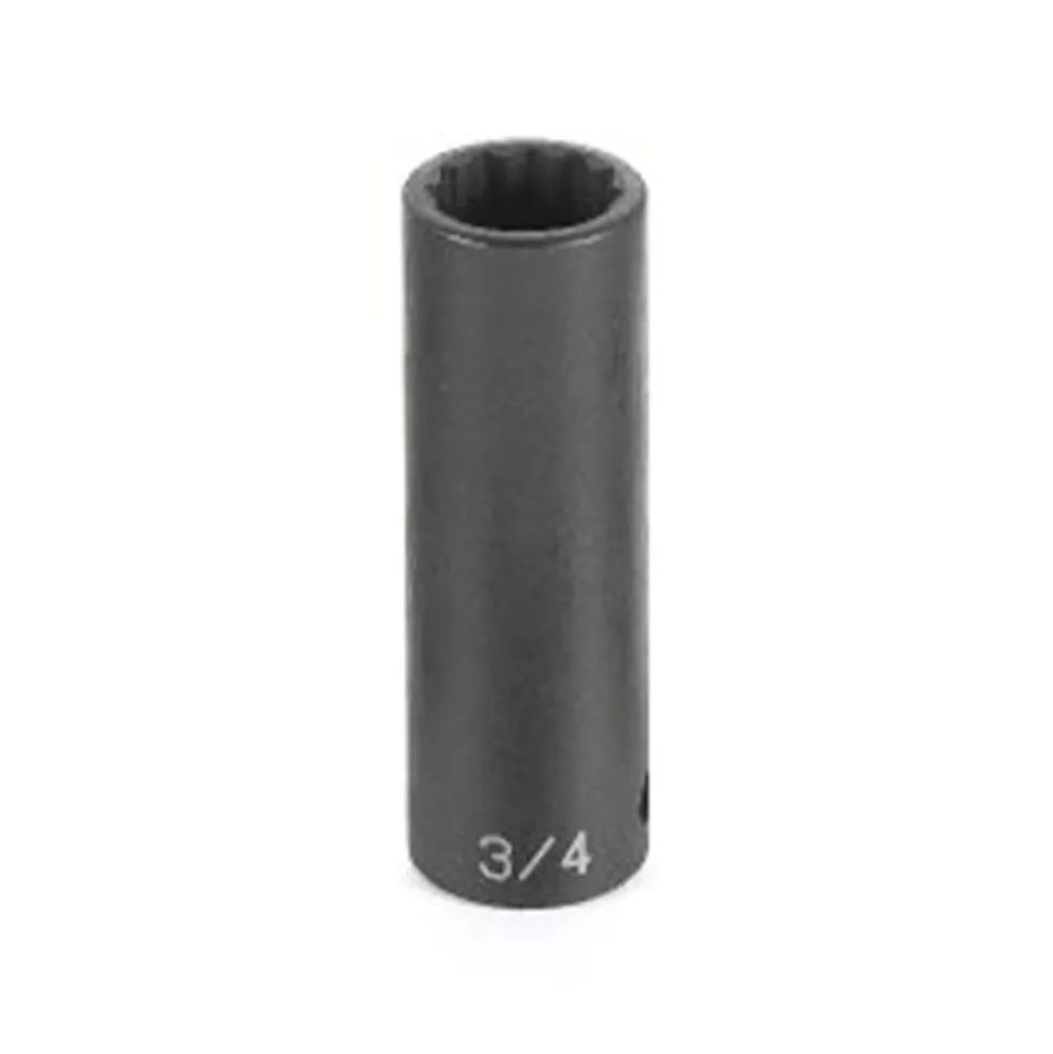 Grey Pneumatic 1/2" Drive x 3/4" Deep Length Impact 2124D
