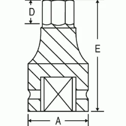 Grey Pneumatic 1-1/2" Drive x 1-1/8" Standard Length 6936F