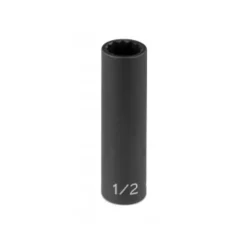 Grey Pneumatic 3/8" Drive x 7mm Deep Length Impact 1107MD