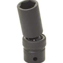Grey Pneumatic 1/2" Drive x 10mm Standard Universal Impact Socket 2010UM