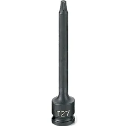 Grey Pneumatic 3/8" Drive x T55 Internal Star Driver 6" length 11556T