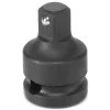 Grey Pneumatic 1/2" Female x 3/8" Male Adapter w/ Friction Ball 2228A