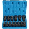 Grey Pneumatic 14 Piece 1/2" Drive Standard Length Fract. Univ. Set 1314U