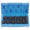 Grey Pneumatic 10 Piece 1/2" Drive Metric Hex Driver Set 1498MH