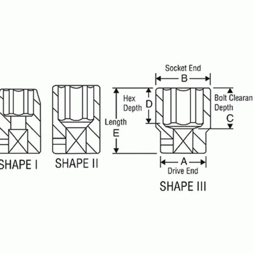 Grey Pneumatic 8 Piece 3/4" Drive 6-Point Standard Length Impact Socket Set (Metric) 8134M