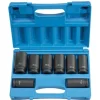Grey Pneumatic 8 Piece 3/4" Drive 6-Point Deep Length Impact Socket Set (Metric) 8134MD
