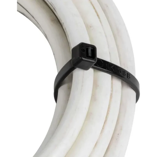 Klein Cable Ties 775", Zip Ties, 50-Pound Tensile Strength, Black 450200