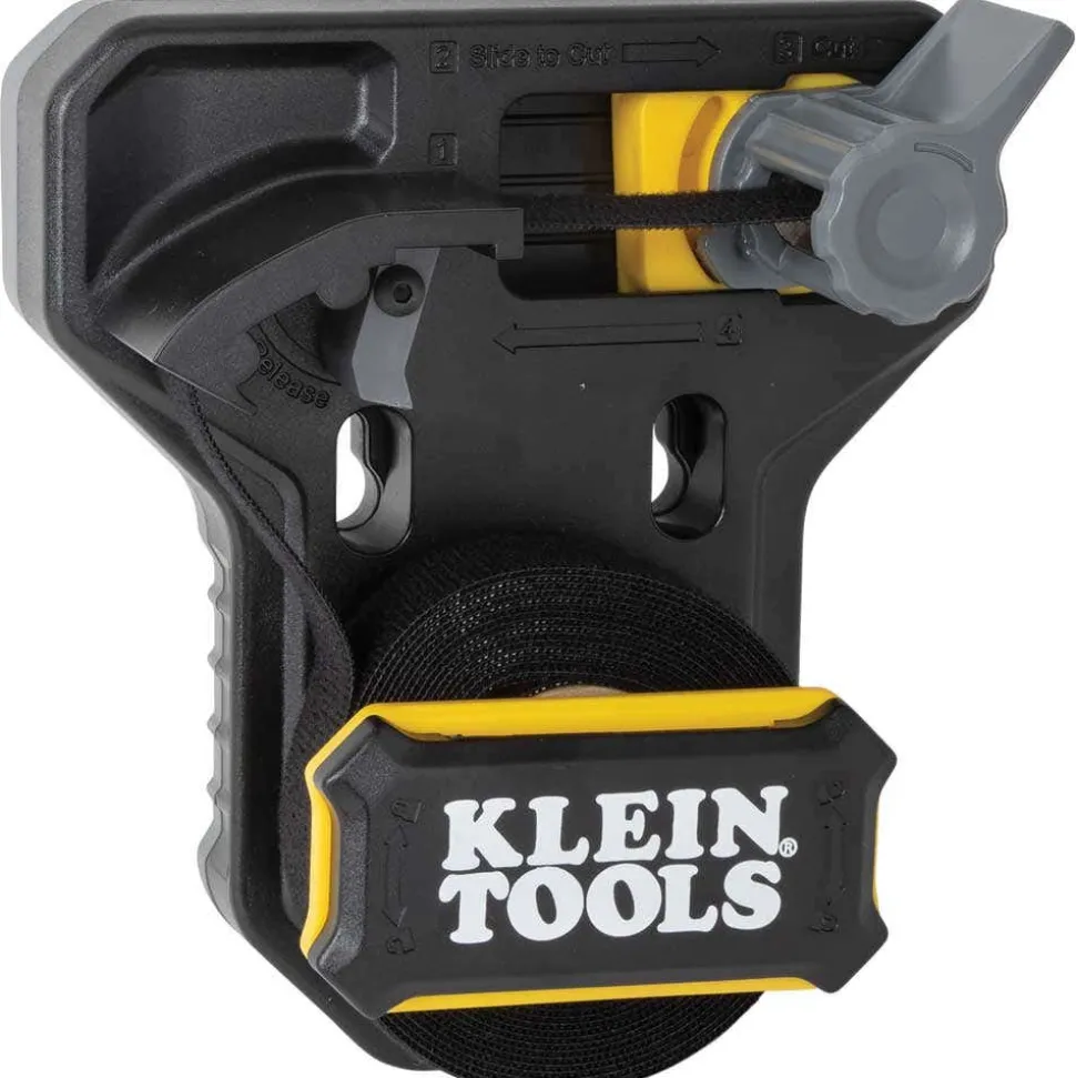 Klein Hook and Loop Tape Dispenser, Versatile Cable Ties, Custom Length 450-900