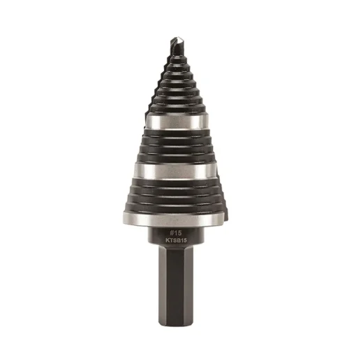 Klein Step 7/8" to 1-3/8" Drill Bit #15 Double Fluted KTSB15