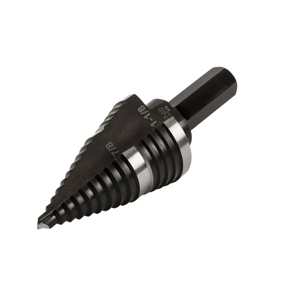 Klein Step 7/8" to 1-1/8" Drill Bit #11 Double-Fluted KTSB11