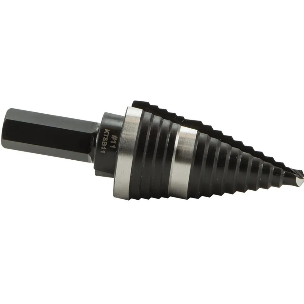 Klein Step 7/8" to 1-1/8" Drill Bit #11 Double-Fluted KTSB11