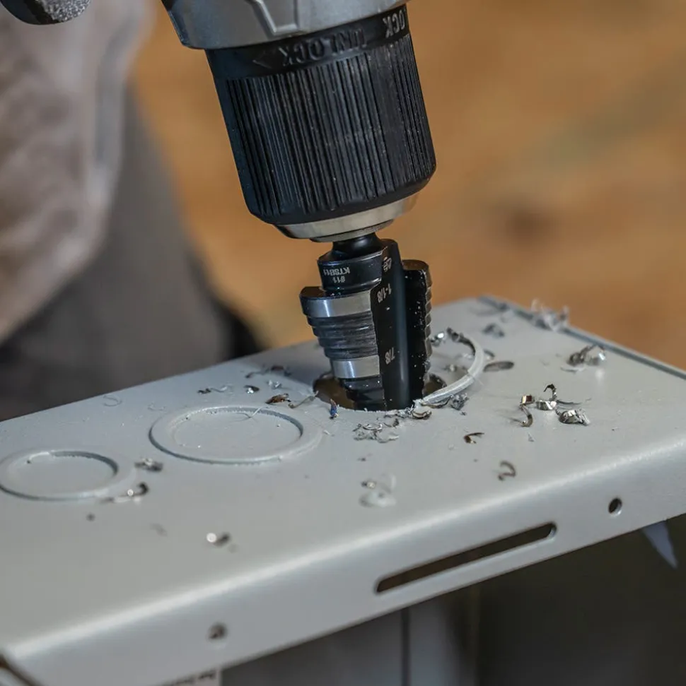 Klein Step 7/8" to 1-1/8" Drill Bit #11 Double-Fluted KTSB11