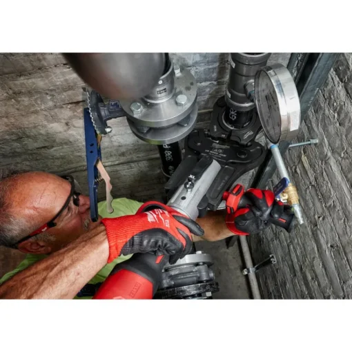 Milwaukee 2-1/2" - 4" IPS-P Black Pipe Pivoting Press Ring Kit for M18 FORCE LOGIC Long Throw Press Tool 49-16-2698X