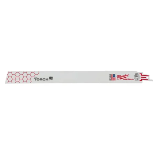 Milwaukee 9" 18 TPI Sawzall Torch Metal Demolition Blades (Each) 48-01-2788