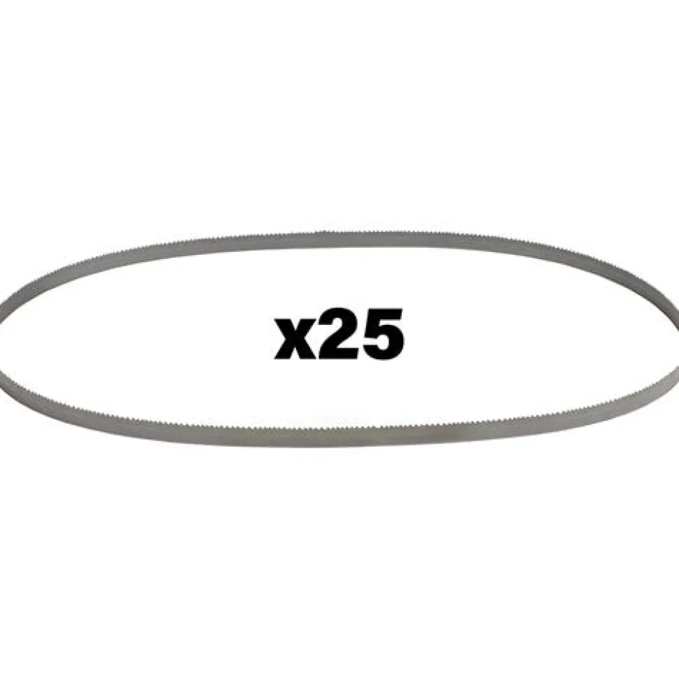 Milwaukee 35-3/8" Bandsaw Blades Extreme Thick Metal Compact 8/10 TPI (25 Pack) 48-39-0606