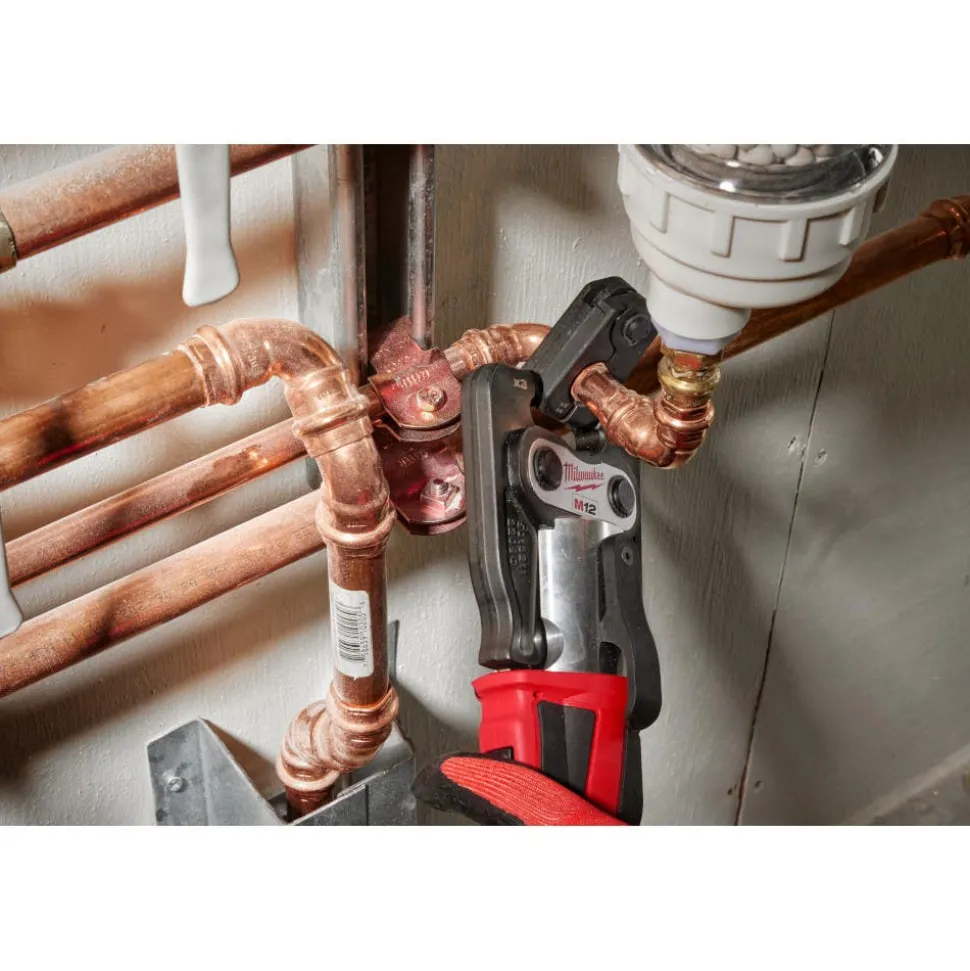 Milwaukee 1-1/4" CTS-V Pivoting Press Ring for M18 & M12 FORCE LOGIC Press Tools 49-16-2653X