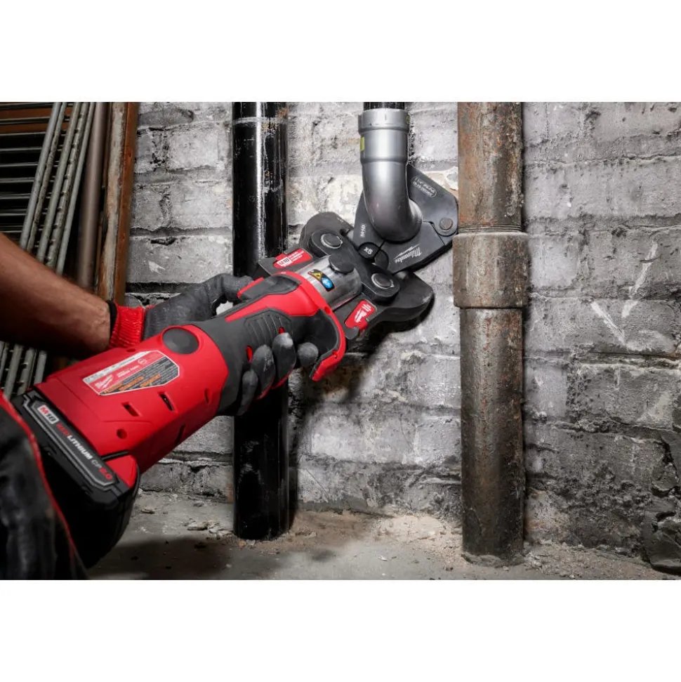 Milwaukee 1-1/2" IPS-P Black Pipe Pivoting Press Ring for M18 FORCE LOGIC Press Tools 49-16-2654BX