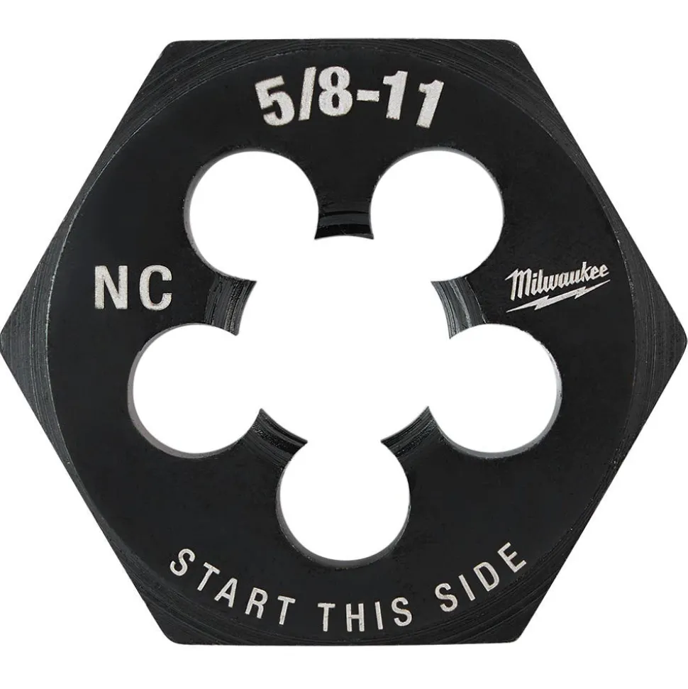 Milwaukee 5/8"-11 NC 1-7/16" Hex Threading Die 49-57-5369
