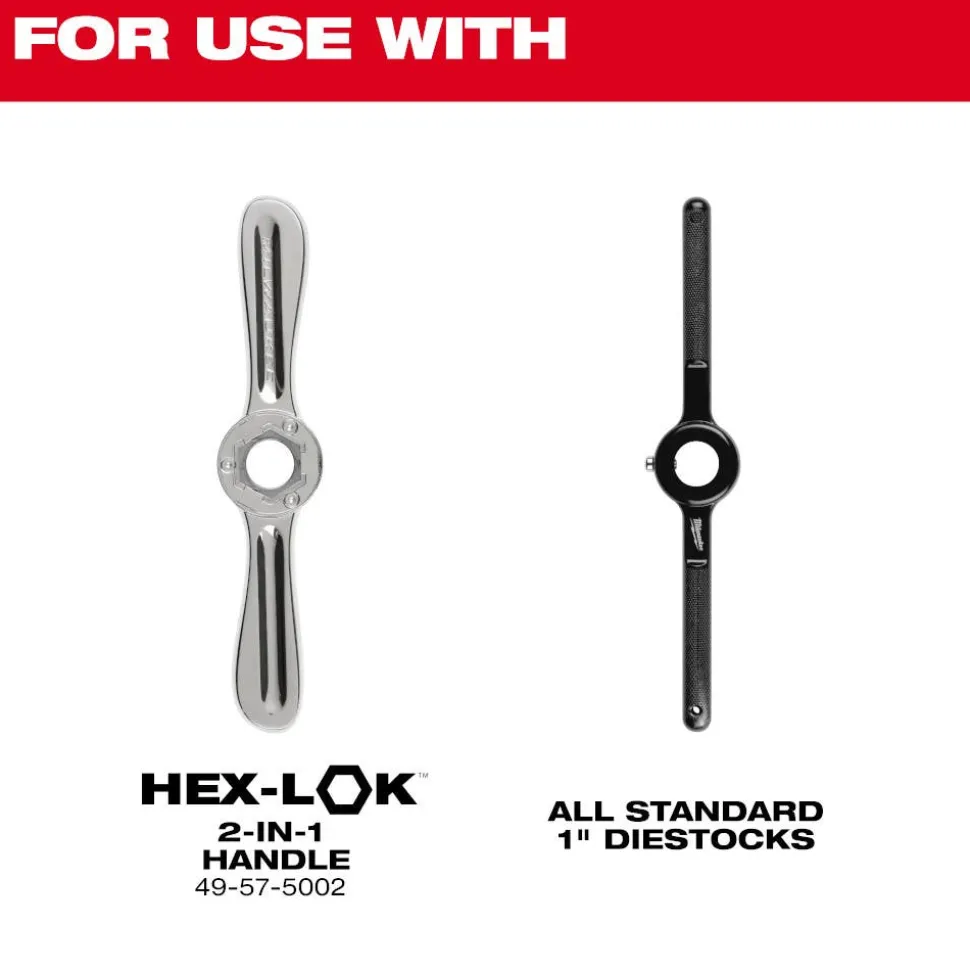 Milwaukee 5/16"-18 NC 1-Inch Hex Threading Die 49-57-5342