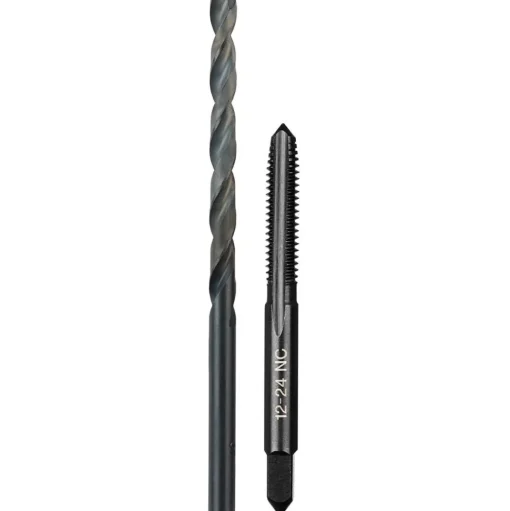 Milwaukee 12-24 NC Straight Flute Plug Tap & #16 Drill Bit 49-57-5530