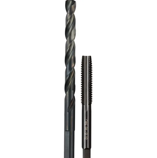 Milwaukee 3/8"-16 NC Straight Flute Plug Tap & 5/16" Drill Bit 49-57-5548
