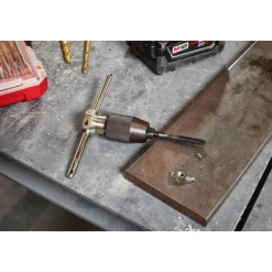 Milwaukee 6-32 NC Straight Flute Plug Tap & #36 Drill Bit 49-57-5515