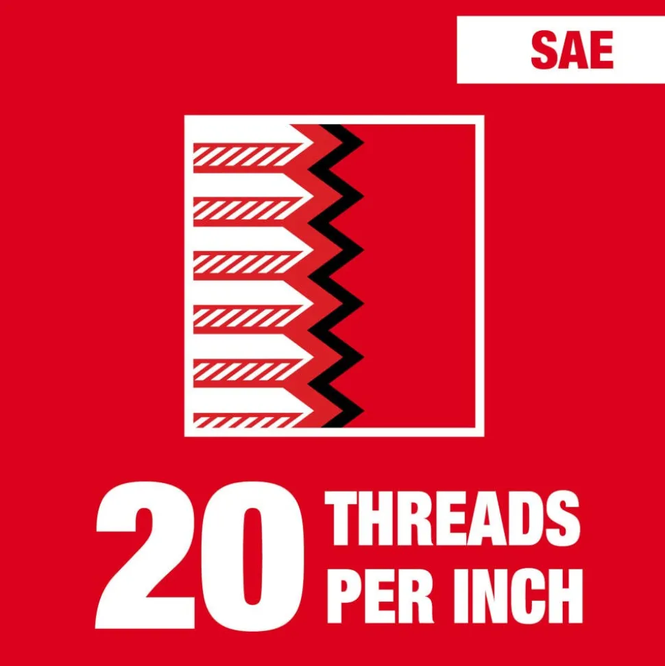 Milwaukee 14-20 NS Straight Flute Plug Tap 49-57-5133