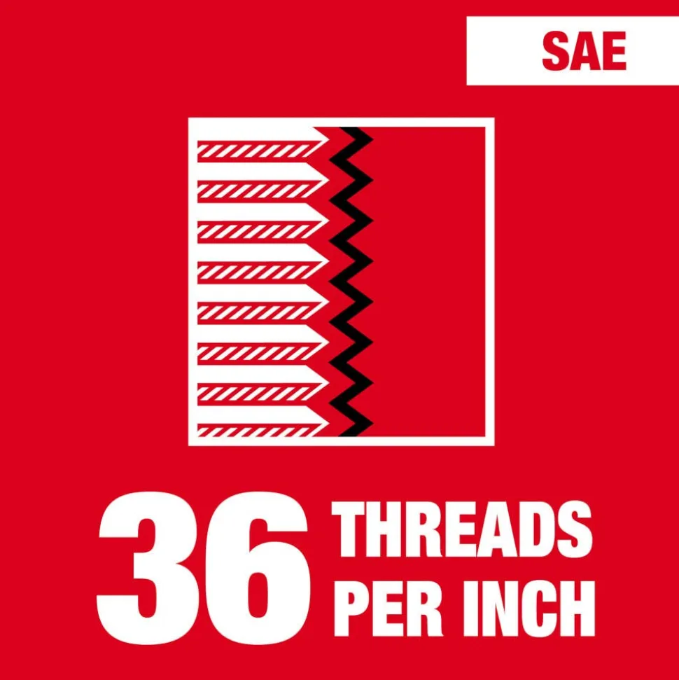 Milwaukee 4-36 NS Straight Flute Plug Tap 49-57-5107